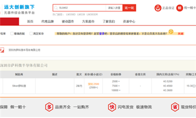 薩科微半導(dǎo)體在比一比平臺上線，助力互聯(lián)網(wǎng)推廣和品牌宣傳升級